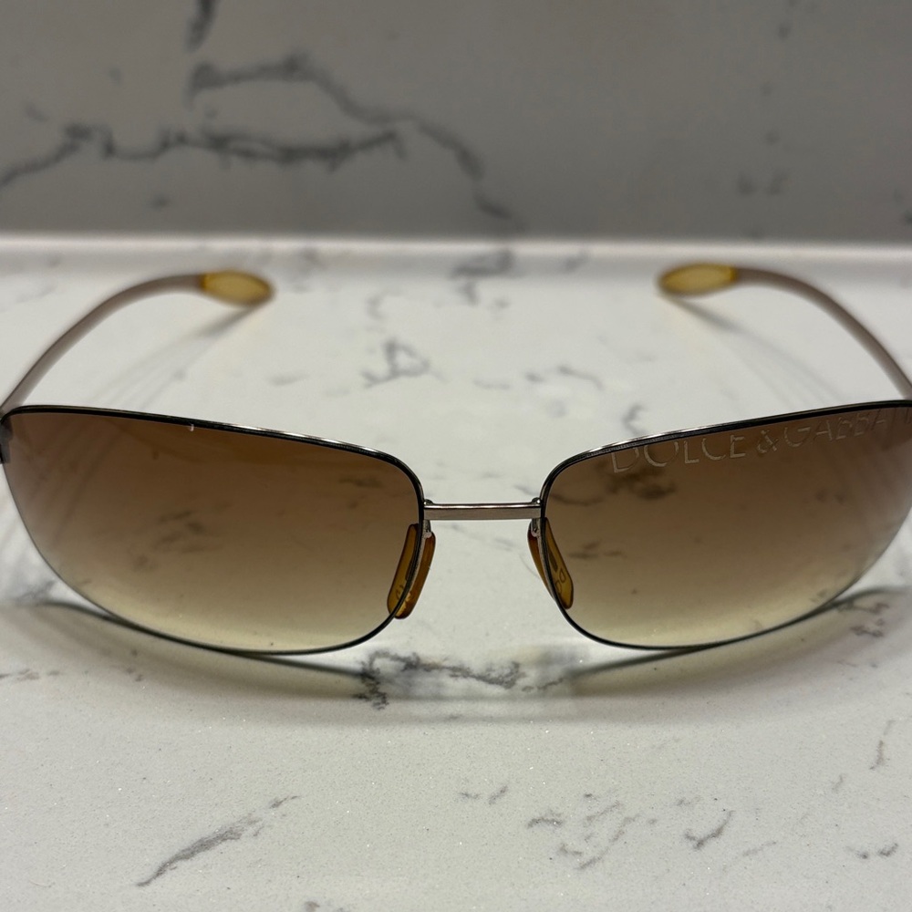 Dolce & GABBANA Brown Gradient Sunglasses
